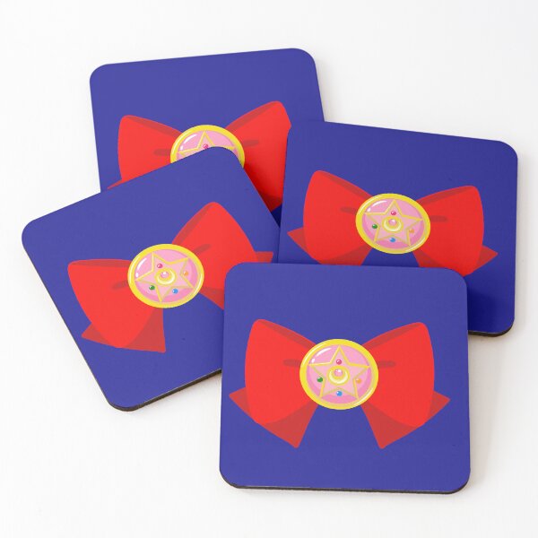 Item preview, bow and star brooch, sailor moon designed and sold by yessebel.