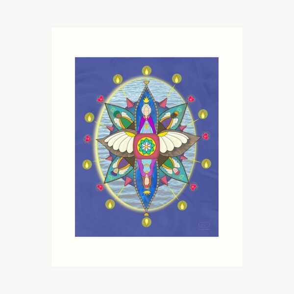 Sacred Oval Art Print