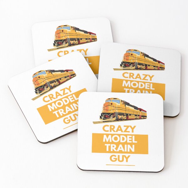 Item preview, Crazy Model Train Guy designed and sold by JoseyMiles.