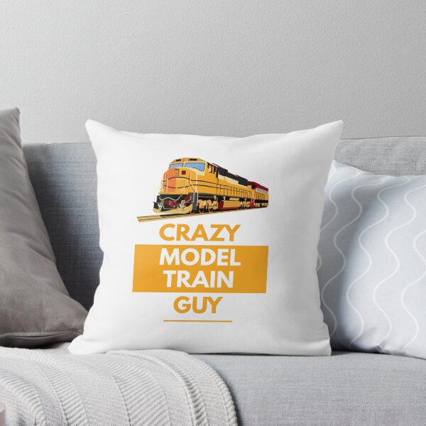 Item preview, Crazy Model Train Guy designed and sold by JoseyMiles.