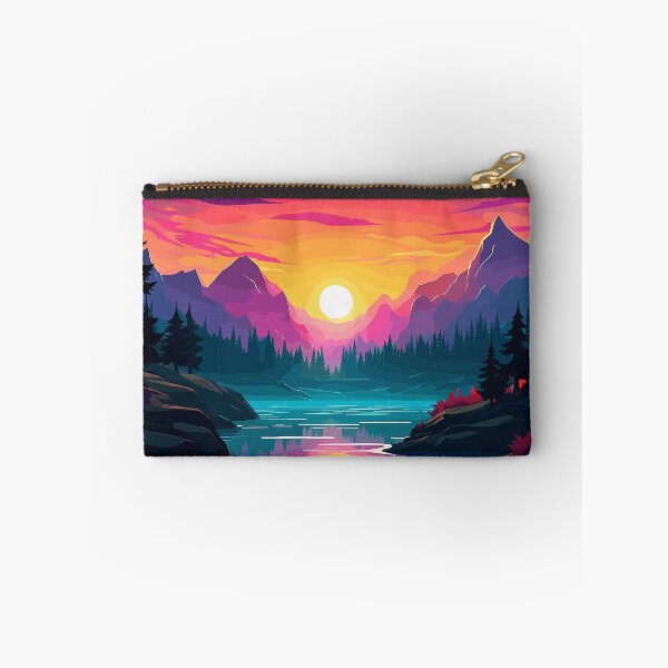 Item preview, Sunset over Lakeside Landscape designed and sold by LoudmouthGaming.