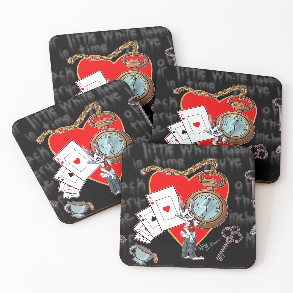 Item preview, Coasters (Set of 4) designed and sold by WeizRabbit.
