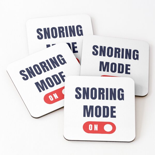 Item preview, Snoring mode on! designed and sold by dollymademe.