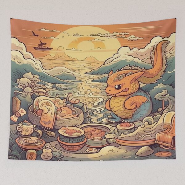 Item preview, Baby Dragon of the Seafood designed and sold by philupdaTank.