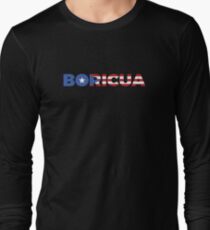 Boricua Star Long Sleeve T-Shirt