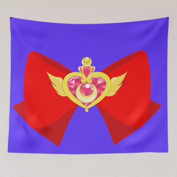 Item preview, bow and diamond heart brooch, sailor moon designed and sold by yessebel.