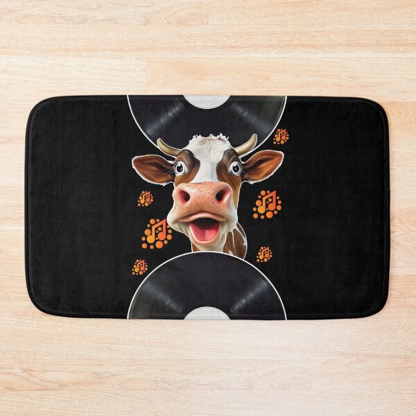 Item preview, Funny singing red cow designed and sold by Artbellachi.
