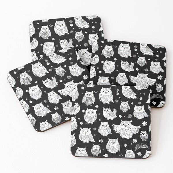 Item preview, Cute Owls - Seamless Pattern designed and sold by MtWoodsonSales.