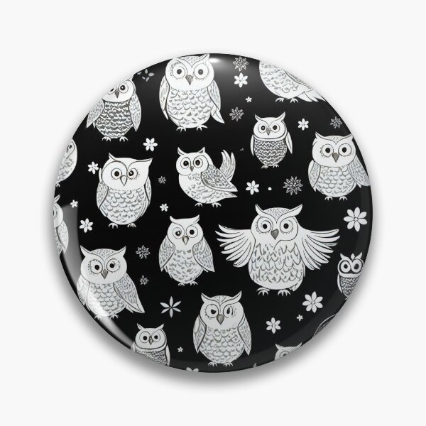 Item preview, Cute Owls - Seamless Pattern designed and sold by MtWoodsonSales.