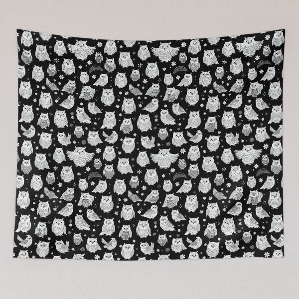 Item preview, Cute Owls - Seamless Pattern designed and sold by MtWoodsonSales.