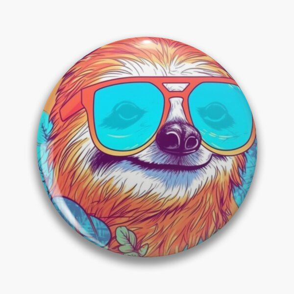 Item preview, Sloth Vibe Relax and Chill designed and sold by RoseRock25.