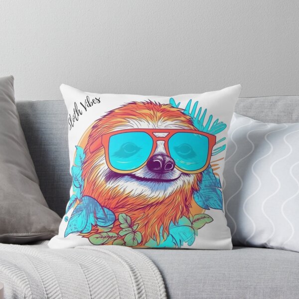 Item preview, Sloth Vibe Relax and Chill designed and sold by RoseRock25.