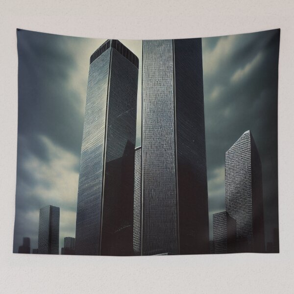 Aperçu de l'œuvre Twin Towers créée et vendue par DigitizedArt.