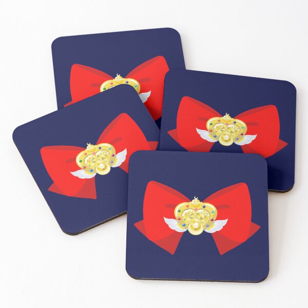 Item preview,  golden heart bow and brooch, sailor moon designed and sold by yessebel.