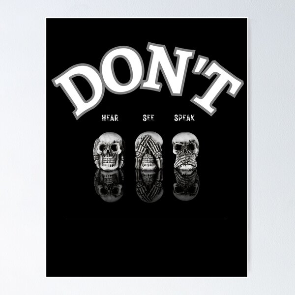 Item preview, Don't Hear See Speak designed and sold by ArtShop412.
