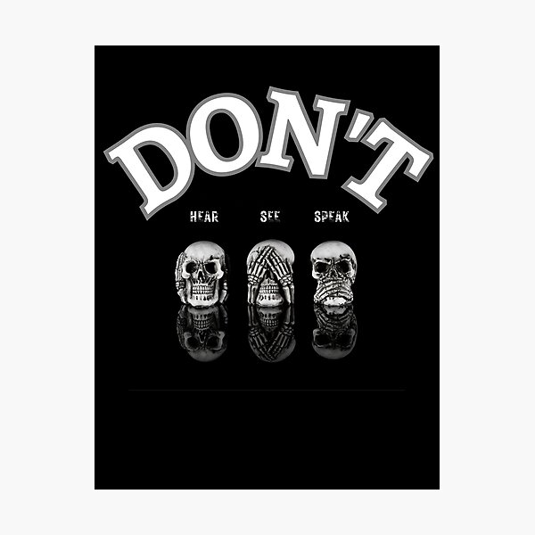 Item preview, Don't Hear See Speak designed and sold by ArtShop412.