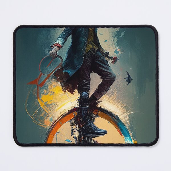 Item preview, Unicyclist designed and sold by DigitizedArt.