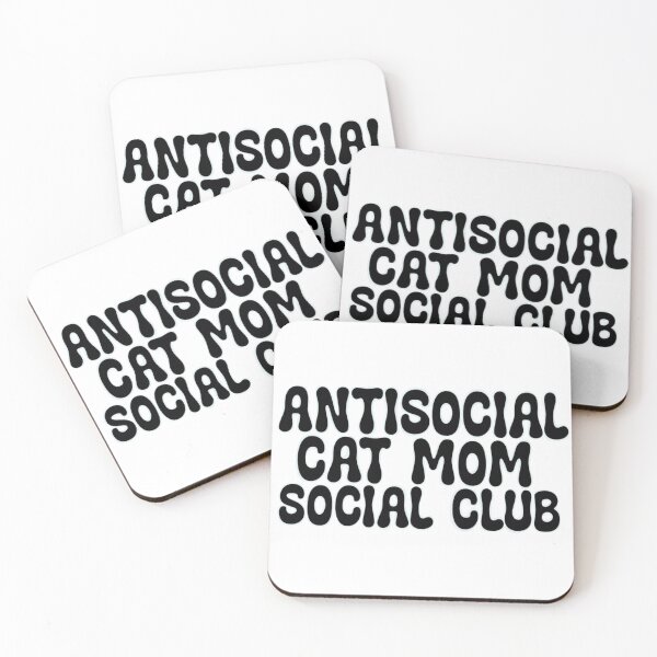 Item preview, Antisocial Cat Mom Social Club designed and sold by Sierra Simpson.