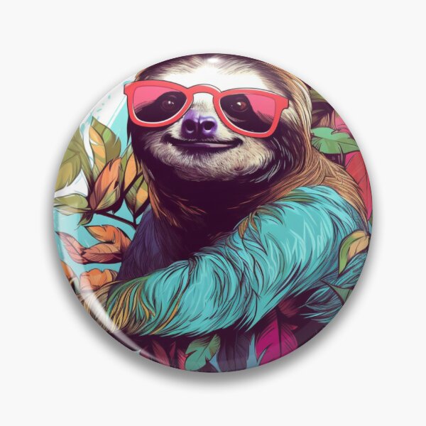 Item preview, Sloth Vibe Chill designed and sold by RoseRock25.