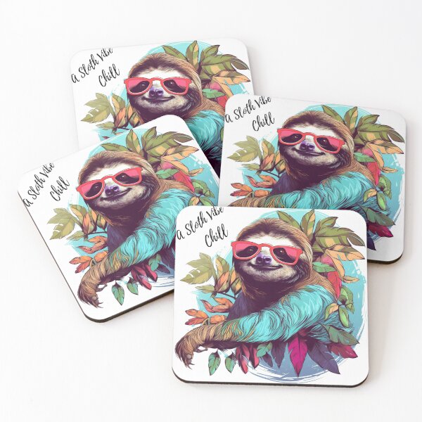 Item preview, Sloth Vibe Chill designed and sold by RoseRock25.