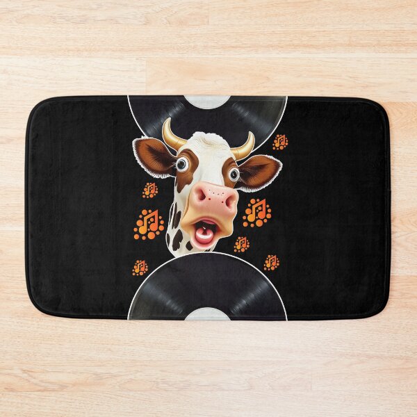 Item preview, Cow and singing music designed and sold by Artbellachi.