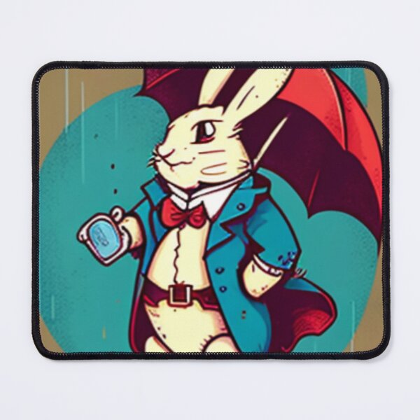 Item preview, Elegant Ears: The Soft Rabbit in a Suit designed and sold by PetPrintPalace.