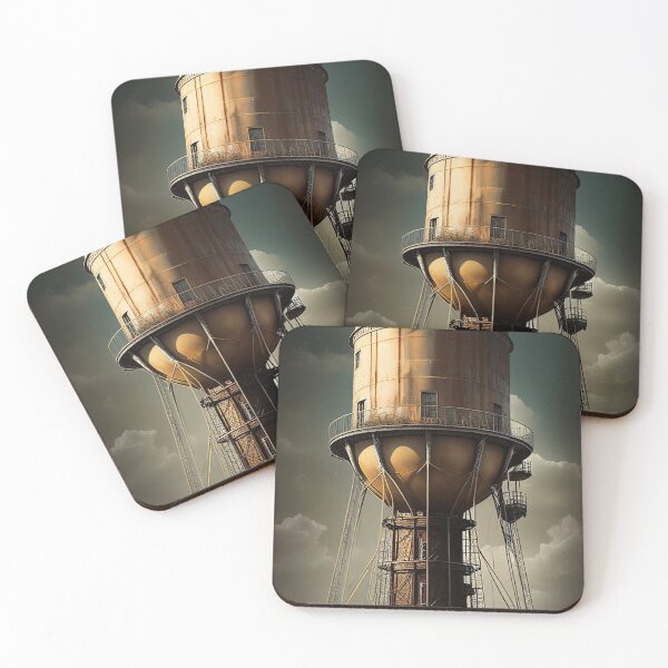 Item preview, Water Tower designed and sold by DigitizedArt.