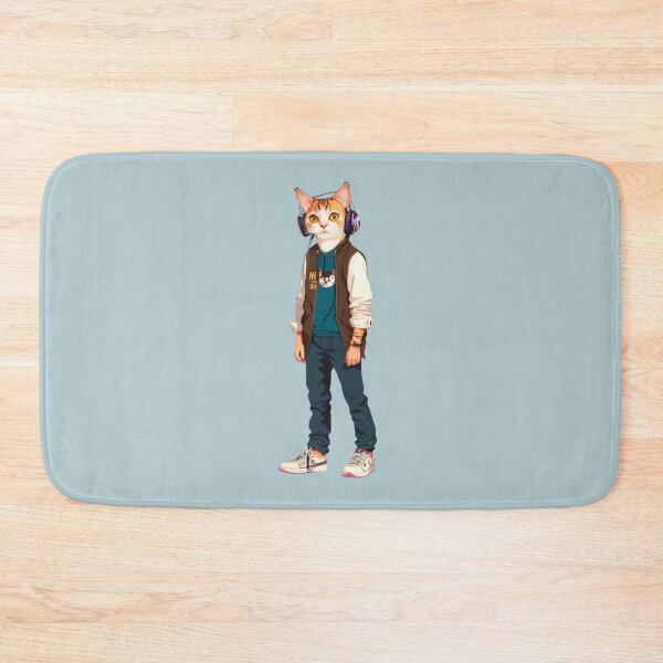 Item preview, Hipster Cat V53 designed and sold by HipsterAnimals.