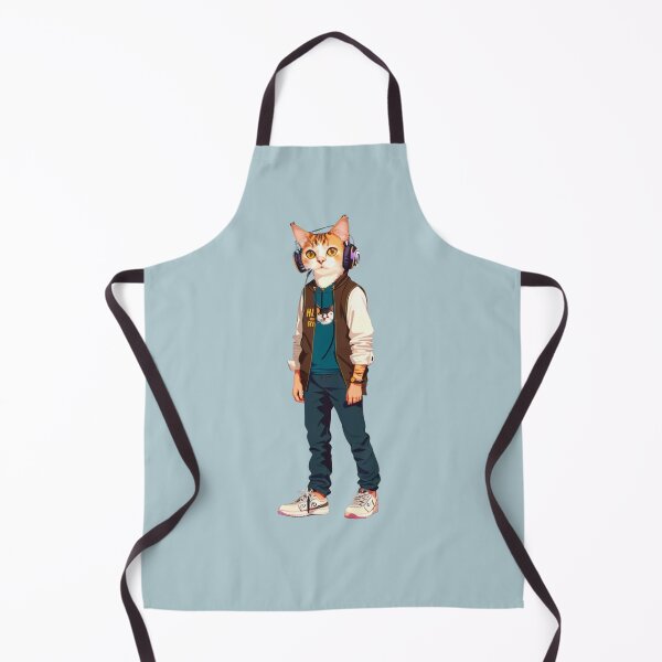 Item preview, Hipster Cat V53 designed and sold by HipsterAnimals.