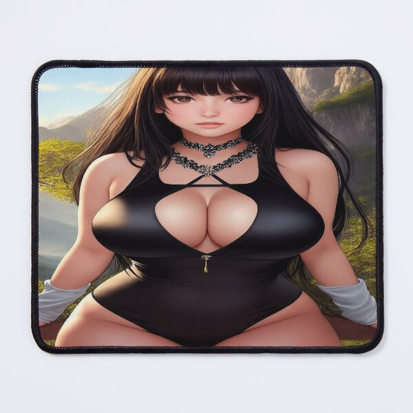 Item preview, Woman in Black Bikini in Mountain Setting designed and sold by PinUpPavilion.