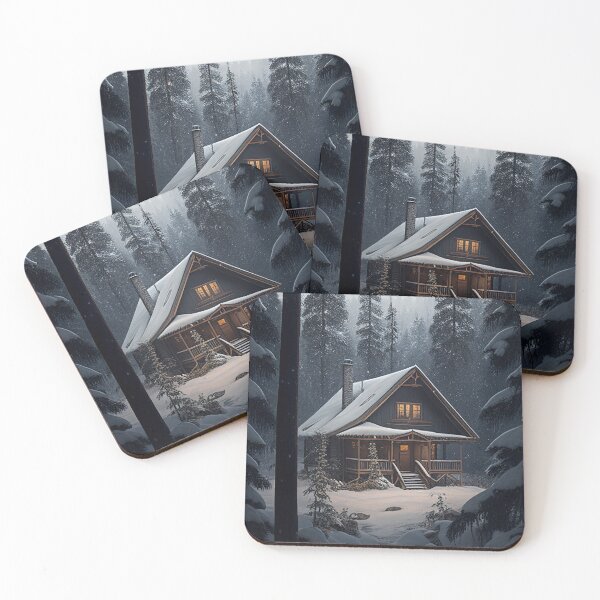 Item preview, Winter Cabin designed and sold by DigitizedArt.