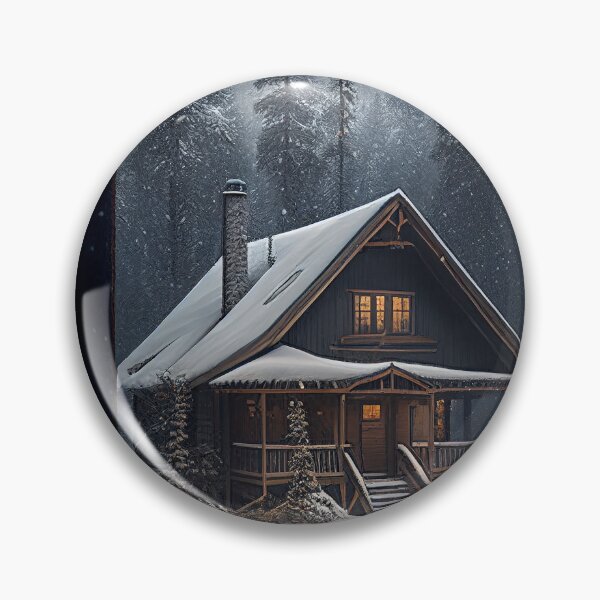 Item preview, Winter Cabin designed and sold by DigitizedArt.