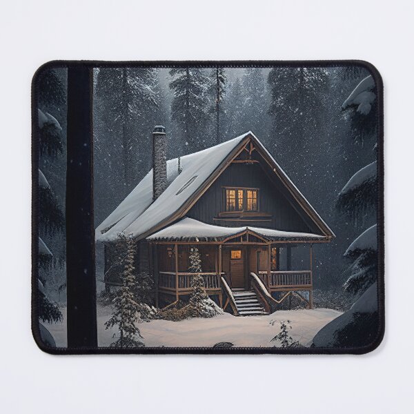 Item preview, Winter Cabin designed and sold by DigitizedArt.