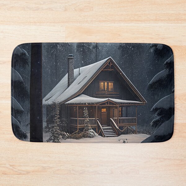 Aperçu de l'œuvre Winter Cabin créée et vendue par DigitizedArt.