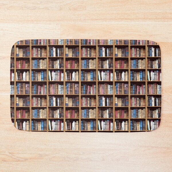 Item preview, Library Books Repeating Patter designed and sold by FlippinTurtles.