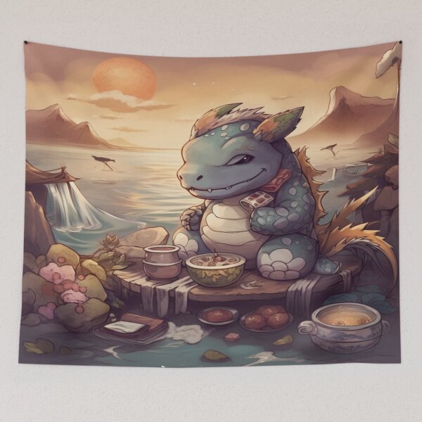 Item preview, Blue Dragon Takeout designed and sold by philupdaTank.