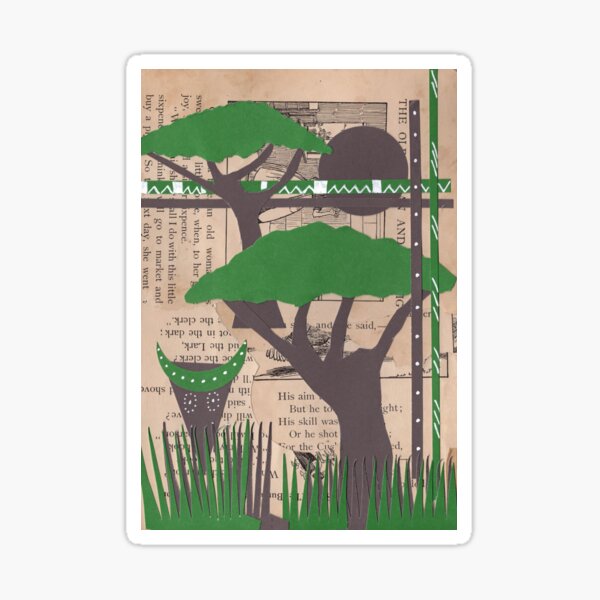 Item preview, African Sanvanna Landscape designed and sold by PtcPanache.