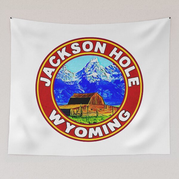 Artikelvorschau, Jackson Hole Wyoming Grand-Teton-Nationalpark WY Tetons entworfen und verkauft von DESTINATIONS DECAL.