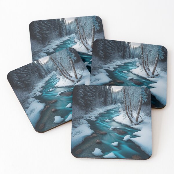 Item preview, Winter River designed and sold by DigitizedArt.