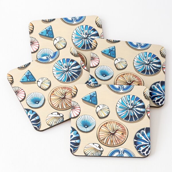 Item preview, Watercolor Seashells designed and sold by Gustavo Navarro.