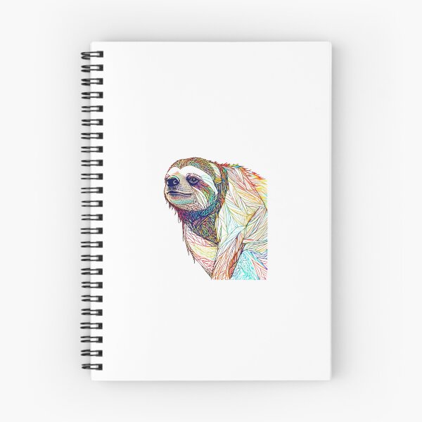 Item preview, Colorful sloth designed and sold by Okracha.