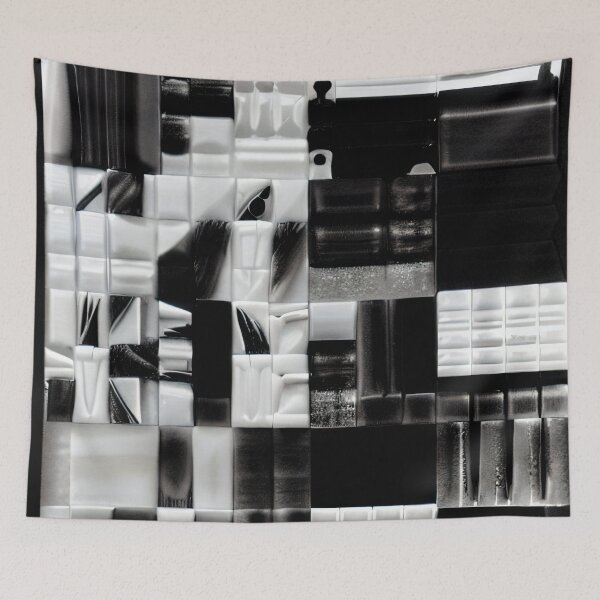 Item preview, Monochrome Checkered Floor designed and sold by Tommy Modelli.