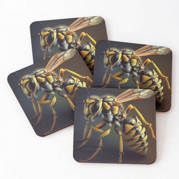Item preview, Yellowjacket Wasp designed and sold by DigitizedArt.