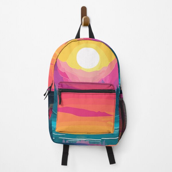 Item preview, Sunset over Lakeside Landscape designed and sold by LoudmouthGaming.
