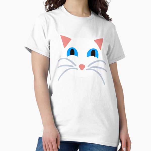 Cute White Cat Classic T-Shirt
