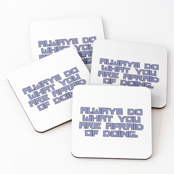 Item preview, Always do what you are afraid of doing. designed and sold by variant designer.