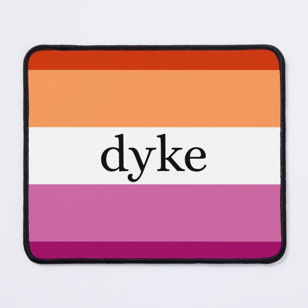 Item preview, Dyke / Simplified Lesbian Pride Flag designed and sold by MaddieMade.