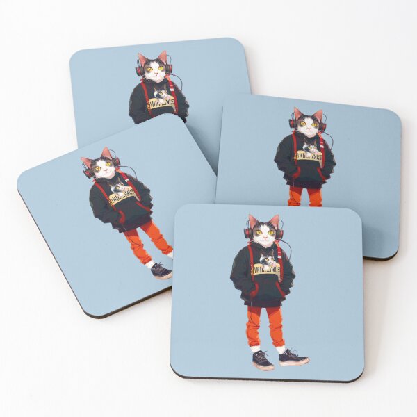 Item preview, Hipster Cat V57 designed and sold by HipsterAnimals.