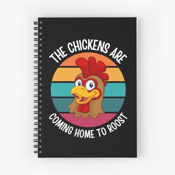 Item preview, The Chickens Are Coming Home To Roost designed and sold by FunnyFactDesign.