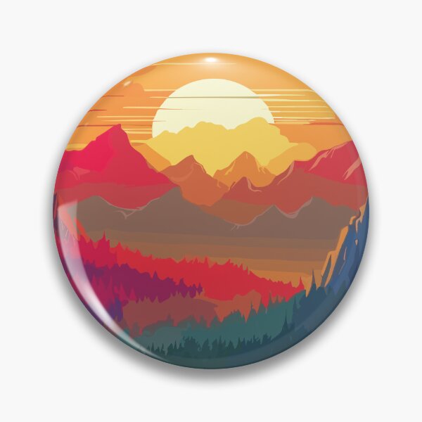 Item preview, Sunset over Landscape designed and sold by LoudmouthGaming.